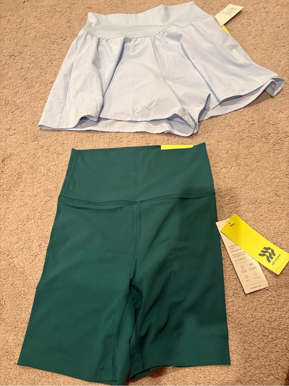 All In Motion 2 In 1 Short And Bike Short Size XS Bundle New